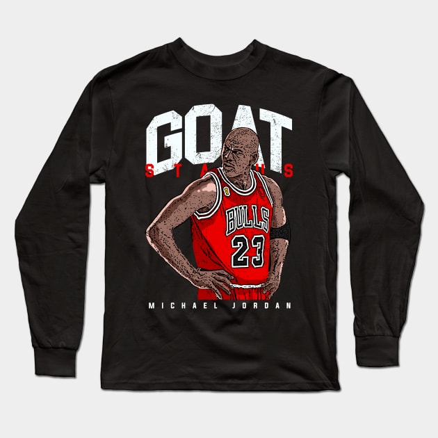 Goat Status Long Sleeve T-Shirt by lockdownmnl09